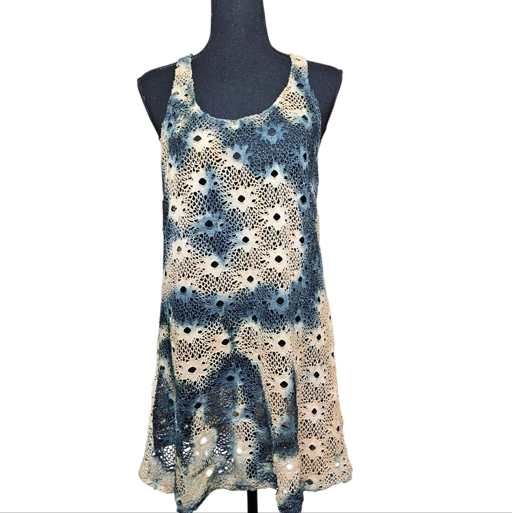 🟢 Banana Split USA Womens Mesh Beach Swim Coverup